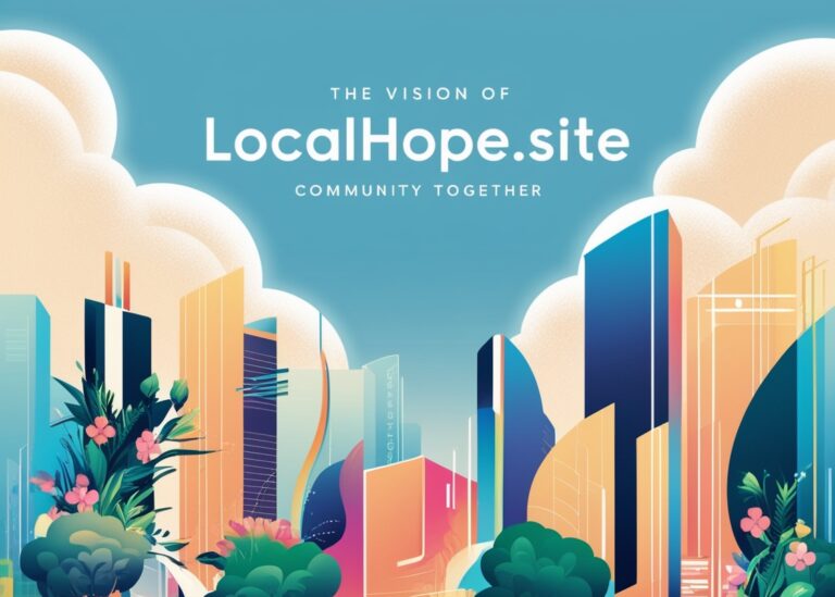 Building a Stronger Community Together The Vision of LocalHope.site