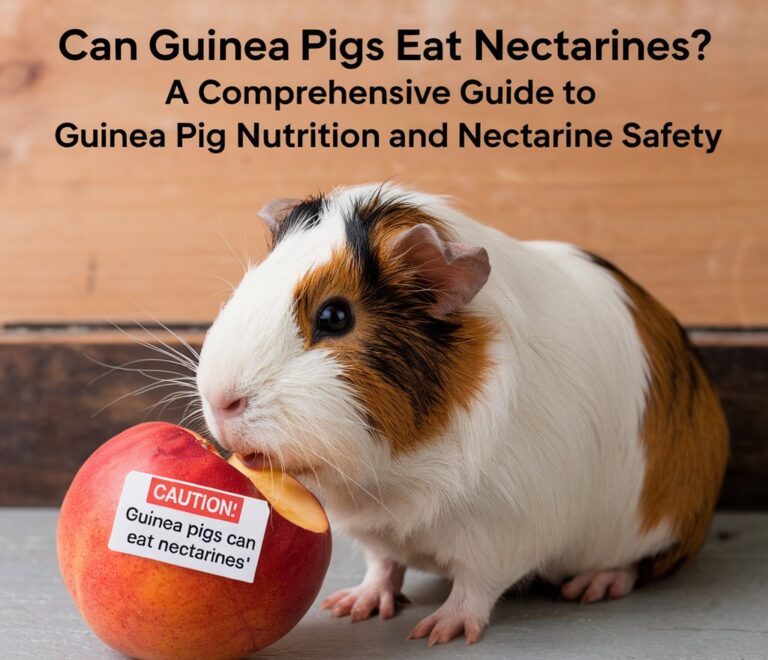 Can Guinea Pigs Eat Nectarines A Comprehensive Guide to Guinea Pig Nutrition and Nectarine Safety