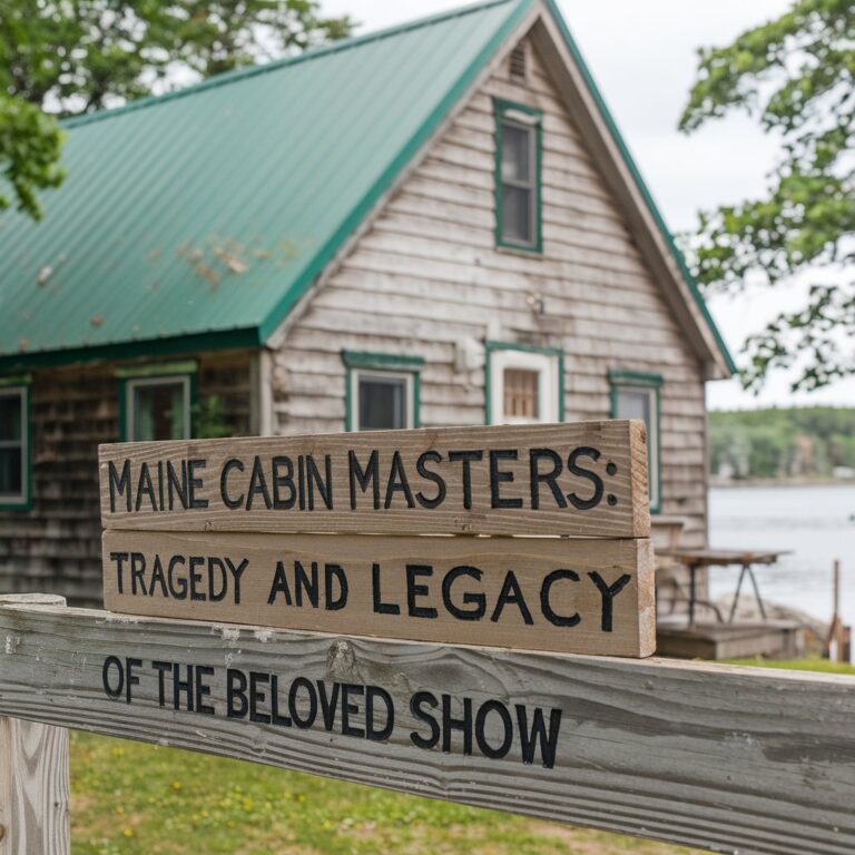 Maine Cabin Masters Death